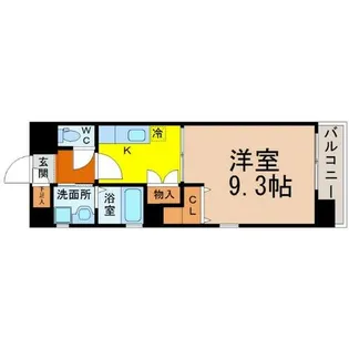 パンシオン千種【5階】の間取り