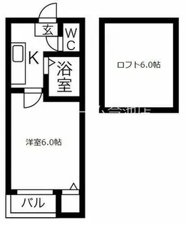 Loft4千種【1階】の間取り