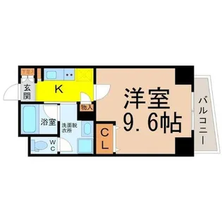 ラフォーレ金山【6階】の間取り