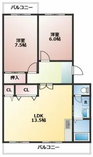 グレイス 小杉【3階】の間取り