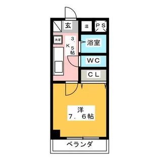 スターマンション【2階】の間取り