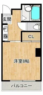 大阪府吹田市山手町1丁目【マンション】の間取り