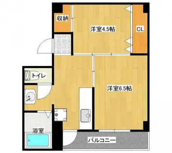 ヴィラナリー豊岡1号棟【3階】の間取り