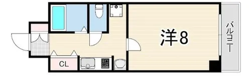 DITA笠松通【6階】の間取り