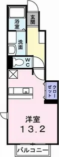 ミニョン3番館【1階】の間取り