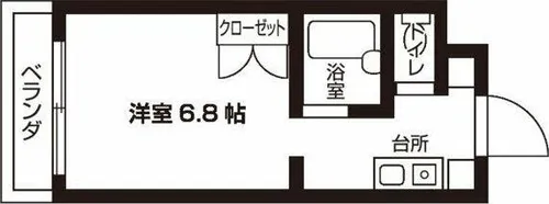 愛知県名古屋市瑞穂区佐渡町1丁目【マンション】の間取り