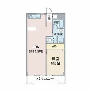 アメニティー大善【3階】の間取り