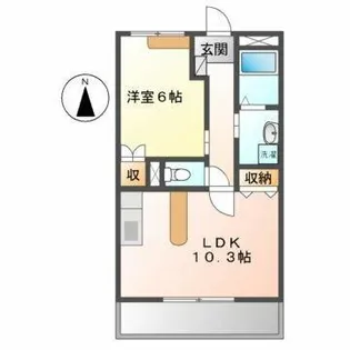 ラ・フォンテカーラ【3階】の間取り