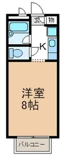 ジュネス牧 2【1階】の間取り