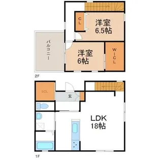 garret【1階】の間取り