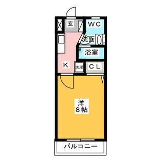 ホワイトレジデンスⅡ【3階】の間取り