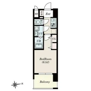 CREST TAPP平安通【903号室】の間取り