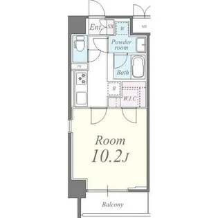 タウンコート御園【6階】の間取り