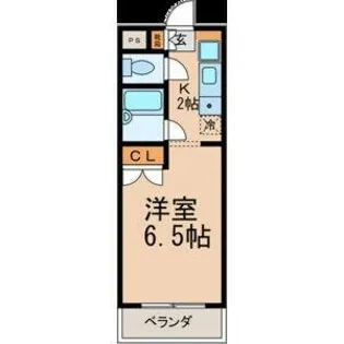 東山ビレッジ【6階】の間取り
