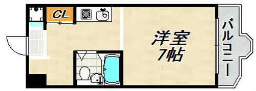 メゾン・ド・エティック【2階】の間取り