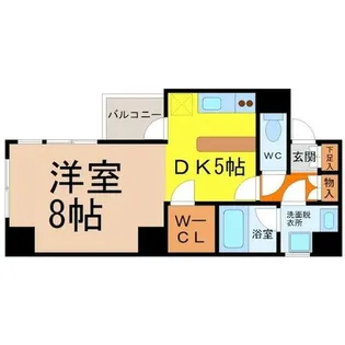 セレス大須【3階】の間取り