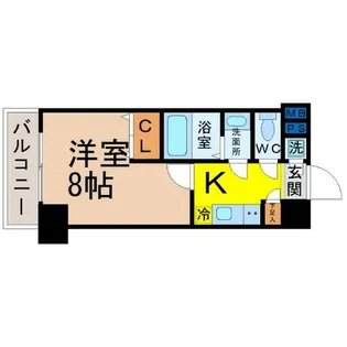 リアライズ松原【6階】の間取り