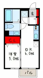 サンクレール志紀【2階】の間取り