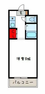 リトルパレス【1階】の間取り