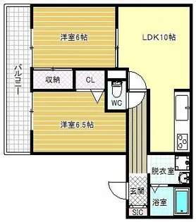 シェーン・ヴィラ【2階】の間取り
