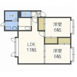 フォーレストパーク【302号室】の間取り