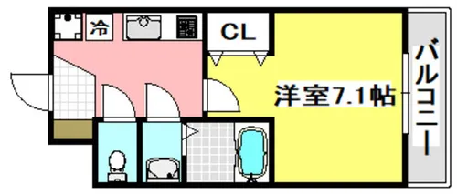 KORE・YIELD千里丘【1階】の間取り