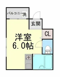 シティライフ稗原【2階】の間取り