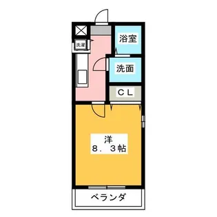 HK2east【3階】の間取り