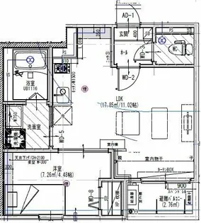 Jack hakusuiⅠ【1階】の間取り