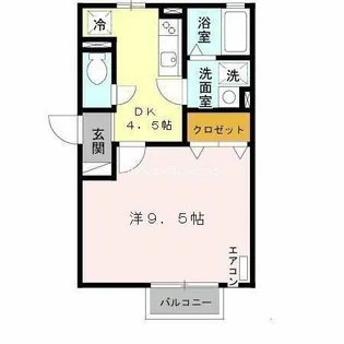 ルーベンス【2階】の間取り