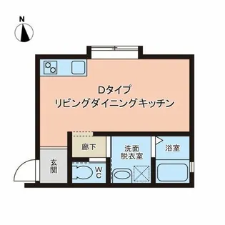 さくらステージ九工大前【1階】の間取り