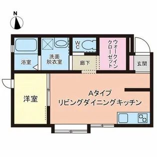 さくらステージ九工大前【1階】の間取り