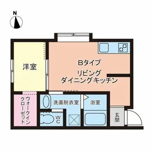 さくらステージ九工大前【1階】の間取り