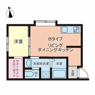 さくらステージ九工大前【1階】の間取り