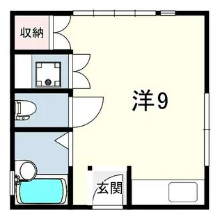 メイセイビル【3階】の間取り