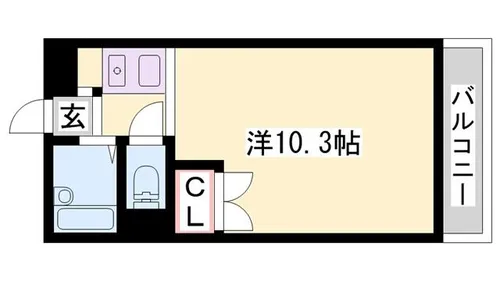 ルナTAKINO【205号室】の間取り