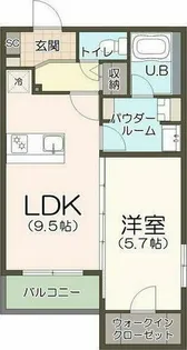 アルカンシエル泉【5階】の間取り