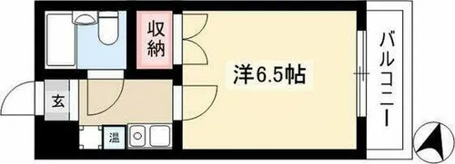 フォレスト今池【6階】の間取り