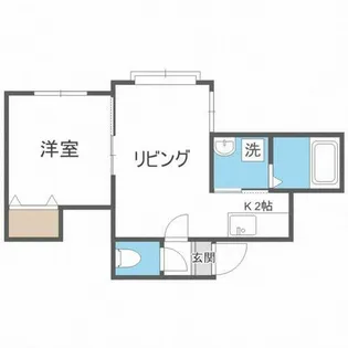 ブランネージュ東【3階】の間取り