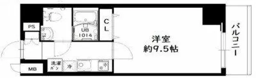 Jino平野【305号室】の間取り