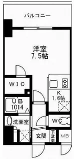 SOFIA住吉大社【8階】の間取り
