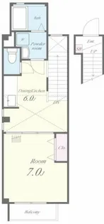 アプライズ【106号室】の間取り