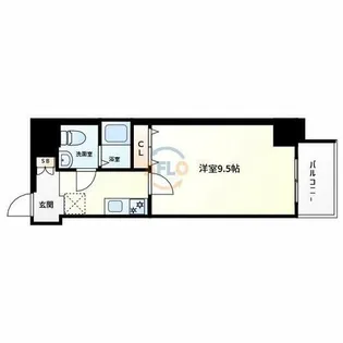 Jino平野【3階】の間取り