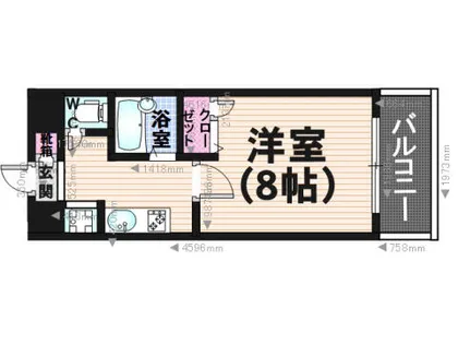 コスモコート【506号室】の間取り