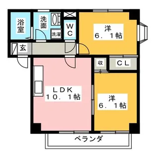 Pasca【1階】の間取り