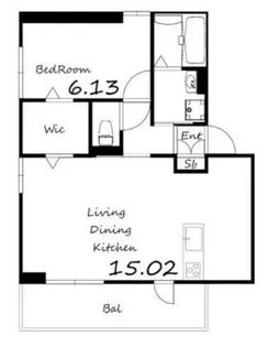 D-Place手柄 B棟【2階】の間取り