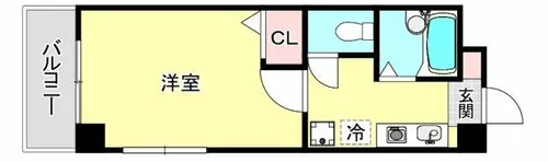 インペリアルむつみ【206号室】の間取り