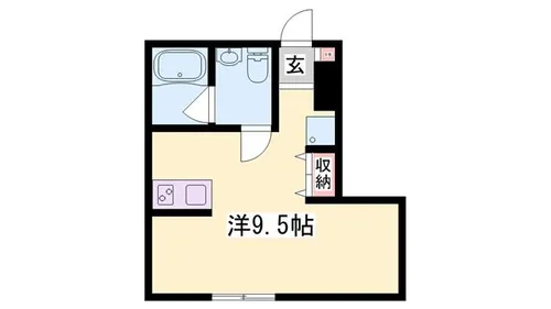PLS TOMINAGA【102号室】の間取り