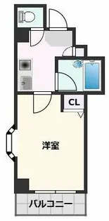 クィンシー江坂【4階】の間取り