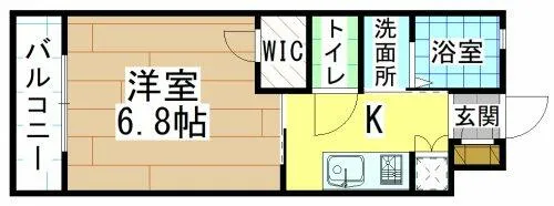 飛幡ブレイン【1階】の間取り